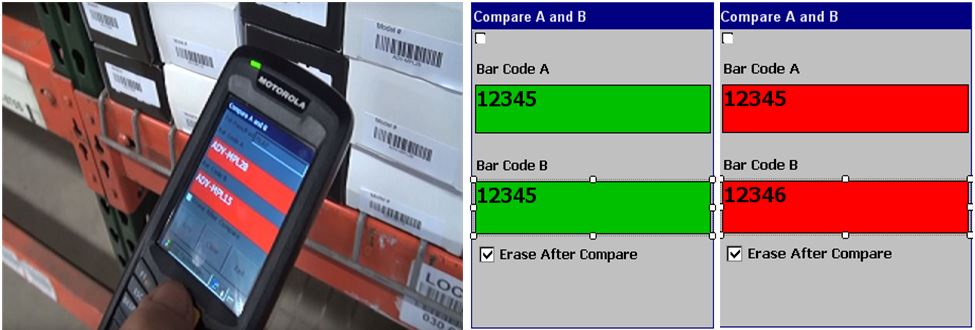 Barcode Comparison Scanner and Application